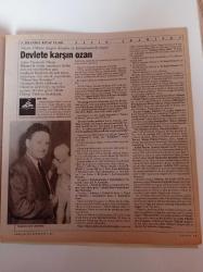 Cumhuriyet Kitap - 2 Kasım 1990 - Sayı 37 - 9. İstanbul Kitap Fuarı - Devlete Karşı Bir Ozan Nazım Hikmet - Onur Yazarı Aziz Nesin - Melih Cevdet Anday - Bulat Okucava - Sten Nadolny- Abdüllatif Laabi
