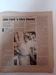 Cumhuriyet Kitap - 1 Ekim 1992 - Sayı 136 - Ben John Ford - Küçük Prens Fotoğrafı - Saint Exupery -  Western Filmleri - Çizgilerle Türkiye - Sanat Günah Çıkarıyor Mu - Anne Bak Kral Çıplak