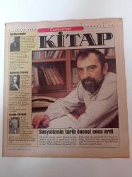 Cumhuriyet Kitap - 2 Temmuz 1992 - Sayı 123 -  Murat Belge Fotoğrafı- Füruzan - Gül Mevsimidir - İki Yaprak Düşer Ötemde Yakınlaşır Güz - Rüzgarla Dolu - Ali Asker Barut- AIDS