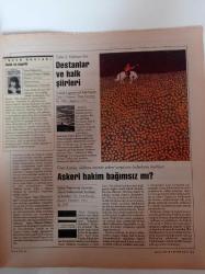 Cumhuriyet Kitap - 10 Eylül 1992 - Sayı 133 - Pertev Naili Boratav - Askeri Hakim Bağımsız Mı- Aşık Olmak Ve Eşit Olmak-Zaman Zaman İçinde - Aşk Ve Eşitlik - İran'da Din Ve Sol