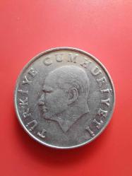 T.C. Merkez Bankası Madeni 25 Lira (1985 Yılı Üretimi) / Etial