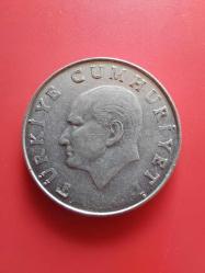 T.C. Merkez Bankası Madeni 25 Lira (1986 Yılı Üretimi) / Etial