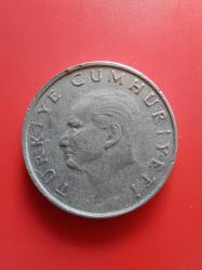 T.C. Merkez Bankası Madeni 25 Lira (1987 Yılı Üretimi) / Etial