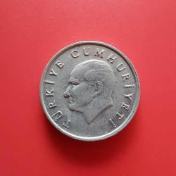 T.C. Merkez Bankası Madeni 5 Lira (1986 Yılı Üretimi) / Etial