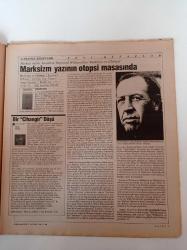 Cumhuriyet Kitap - 9 Kasım 1990 - Sayı 38 - 9. İstanbul Kitap Fuarı - En Yoksul Sahaf - Vahan Bey- Bilardo Ustası - Edip Cansever - Michel Tournier - Ballard