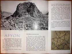 Afyon 1960'lar Turizm Broşür -İngilizce-
