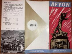 Afyon 1960'lar Turizm Broşür -İngilizce-