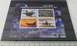2011 TÜRK HAVA KUVVETLERİNİN 100.YILI ANMA BLOĞU MNH 2023 KATALOK FİYATI;100.00TL VV2R3
