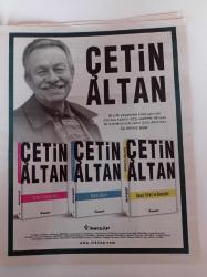 Cumhuriyet Kitap - 3 Aralık 2015 - Sayı 1346-  Ahmet Ümit Fotoğraflı- Çetin Altan- Patti Smith- Tarihin Saklı Yüzü- M Treni- Bir Nazım Destanı- Virginia Woolf - Varolma Anları - - Alova - Birinci Çoğul Şarkı