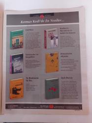 Cumhuriyet Kitap - 26 Kasım 2015 - Sayı 1345 - Pelin Batu Ve Neslihan Önderoğlu Fotoğrafı -  Enver Aysever - Yaralısın Türkiye- Yazgıcılar-Kimselerin Akşamı- Eşik Burcu - Tuluhan Tekelioğlu- - Tom Sawyer'in Kitap Okuduğu Kulübe - Türkiye'nin 1950'li Yılları