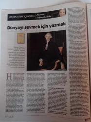 Cumhuriyet Kitap - 1 Aralık 2016 - Sayı 1398 - Refik Durbaş Fotoğrafı - Dünyayı Sevmek İçin Yazmak - Karınca Yılı - Pera'da Nefes Nefese - 101 Ahlak İkilemi - Medyayı Kurtarmak- Maltalı Yahudi