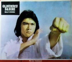 Öldürücü Darbe Filmi Lobi Kartı No:3 Lobby Cards Billy Chong 28x23 cm