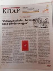 Cumhuriyet Kitap - 30 Temmuz 2020- Sayı 1589- Zafer Toprak Fotoğrafı- Dünyaya Şakalar Biraz Da Neşe Göndereceğim- Yalnız Kurt - Kar Tanesi -  Atatürk'ün Entelektüel Kimliği - Kontra Hayatların Şiiri - Budalalık Sözlüğü - Stephen Dunn