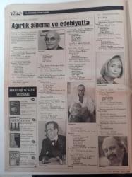 Cumhuriyet Kitap - 2 Kasım 1995 - Sayı 298 - İlhan Selçuk Fotoğrafı - Onat Kutlar - Doğan Hızlan -Atıl Ant - Gülten Dayıoğlu - Eray Canberk - Murat Belge - Şükran Kurdakul - Doğu Perinçek