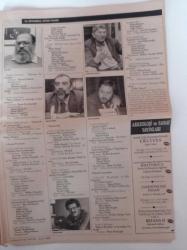 Cumhuriyet Kitap - 2 Kasım 1995 - Sayı 298 - İlhan Selçuk Fotoğrafı - Onat Kutlar - Doğan Hızlan -Atıl Ant - Gülten Dayıoğlu - Eray Canberk - Murat Belge - Şükran Kurdakul - Doğu Perinçek
