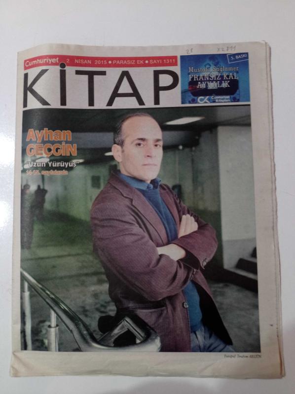 Cumhuriyet Kitap 2 Nisan 2015 Sayı 1311 Ayhan Geçgin Fotoğrafı  