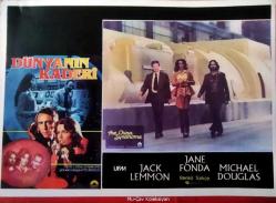 Dünyanın Kaderi Filmi Lobi Kartı Lobby Cards The China Syndrome Yönetmen: James Bridges Jack Lemmon Jane Fonda Micheal Douglas 35x24 cm