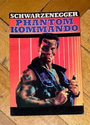 COMMANDO - KOMANDO * ARNOLD SCHWARZENEGGER * 1985 * KARTPOSTAL * 10 x 16 CM