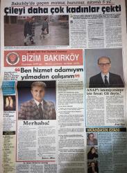 Bizim Bakırköy.  26 Mart 1989 [Siyasi Tarih - SHP 1989 Yerel Seçimleri]