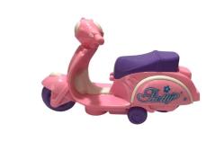 Pretty - Çek bırak, pembe motorsiklet