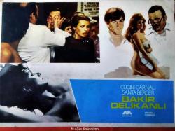 Efemera - Bakir Delikanlı Filmi Lobi Kartı Lobby Cards Cugini Carnali Santa Berger Renkli Türkçe Met Film 33x24 cm - kitantik - kitaLog