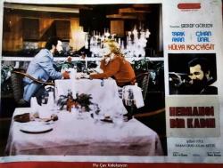 Herhangi Bir Kadın Filmi Lobi Kartı No:1 Lobby Cards Tarık Akan Cihan Ünal İhsan Yüce Hülya Koçyiğit Gülşah Film Şerif Gören 34x24 cm