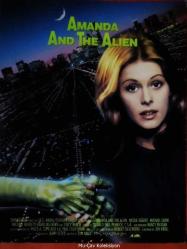 Amanda And The Alien Filmi Lobi Kartı Lobby Cards ShowTime Presents Michael Dorn Nancy Paloian Nicole Eggert Jon Kroll Stacy Keach 28x22 cm