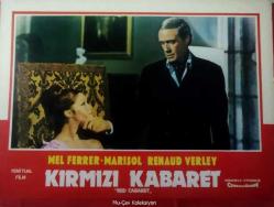Kırmızı Kabaret Filmi Lobi Kartı No:2 Red Cabaret Lobby Cards Fuar Film Cinemascope 33x25 cm
