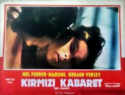 Kırmızı Kabaret Filmi Lobi Kartı No:4 Red Cabaret Lobby Cards Fuar Film Cinemascope 33x25 cm