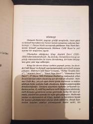 Atatürk Devrinde İktisâdi Yapılaşma ve Celâl Bayar - Türkçe Kitap - Dr. M. Âkif Tural - Kültür ve Turizm Yayınları -