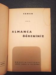 Ekman sistemi ile Almanca Öğreniniz! - Türkçe Kitap - Öğretim Yayın Evi -
