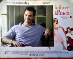Efemera - Failure To Launch Filmi Lobi Kartı Lobby Cards Matthew Mcconaughey Sarah Jessica Parker Coming Soon 34x28 cm - kitantik - kitaLog