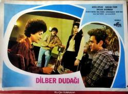 Dilber Dudağı Filmi Lobi Kartı No:1 Lobby Cards Arzu Aycan Hakan Özer Ergun Akerman Neşe Sümbül Erta Film 34x24 cm