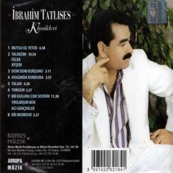 ibrahim tatlıses cd klasikleri mutlu ol yeter yalnızım ayağında kundura avrupa müzik baskı cd ambalajında cd