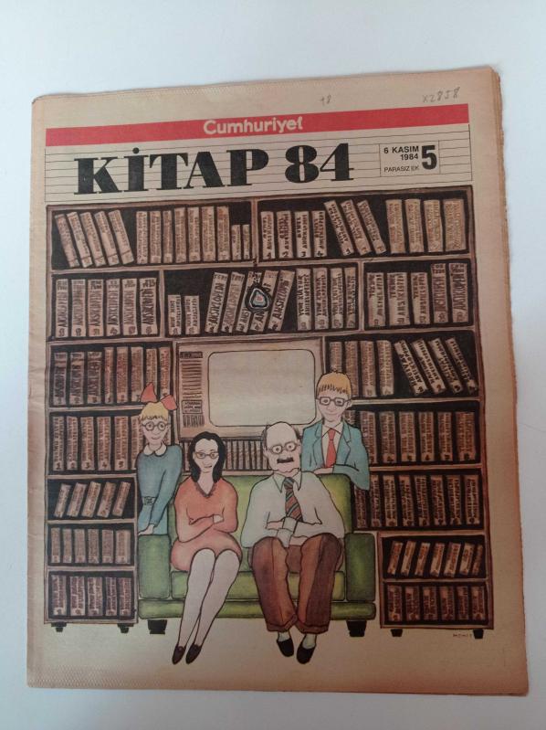 Cumhuriyet Kitap 6 Kasım 1984 Sayı 5 Türk Karikatürü 1  