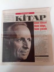Cumhuriyet Kitap - 20 Nisan 1995 - Sayı 270 - Vedat Günyol Fotoğrafı -  Macbeth- Gaib Romans - Aşkım Bana Resimaltı- Memur-Bir Yaz Gecesi İzlenimleri - Buket Uzuner - Gürsel Aytaç - Cumhuriyet Çınarı - Muzaffer Buyrukçu - Sennur Sezer - Fatma Gürel