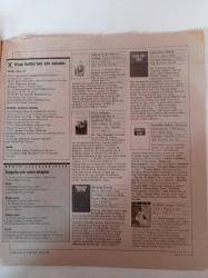 Cumhuriyet Kitap - 31 Ağustos 1990- Sayı 28 - Aziz Nesin Fotoğrafı - Hasretinden Prangalar Eskittim - Susam Sokağı - Nasreddin Hoca - Çağlar Boyu Kölelik -Rüyalarım Ziyan Olmasın - Soylu Bir Özgürlükçü - Gilles Deleuze - Claire Parnet - Tezer Özlü