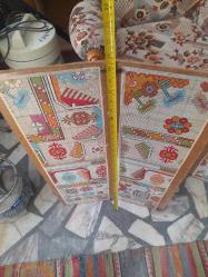 KARELİ KAĞIDA ÇİZİLMİŞ KİLIM MOTİFLERİ PANOSU