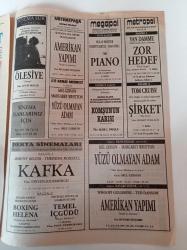 Sinema Gazetesi - 8 Ocak 1994 - Sayı 19 - Kusursuz Dünya - Jason Cehenneme Git - Kevin Costner - Robin Hood - Afacan Dennis