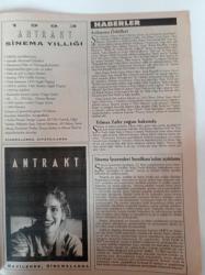Sinema Gazetesi - 9 Nisan 1994 - Sayı 32 - Uluslararası İstanbul Film Festivali - Nurseli İdiz Fotoğrafı - Kız Kulesi Aşıkları - Julia Roberts - Denzel Washington - Yırtık Rahibe 2 - 1993 Antrakt Sinema Yıllığı