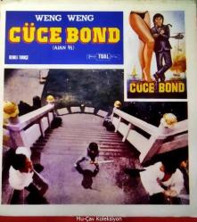 Cüce Bond Filmi Lobi Kartı No:3 Lobby Cards Weng Weng Yeni Tual Film Renkli 25x17 cm
