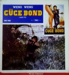 Cüce Bond Filmi Lobi Kartı No:5 Lobby Cards Weng Weng Yeni Tual Film Renkli 25x17 cm