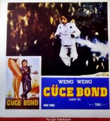 Cüce Bond Filmi Lobi Kartı No:6 Lobby Cards Weng Weng Yeni Tual Film Renkli 25x17 cm