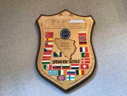 LOT.7 » EUFOR BOSNA ALTHEA OPERASYONU HATIRA PLAKETİ
