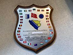 LOT.8 » EUFOR BOSNA ALTHEA OPERASYONU HATIRA PLAKETİ