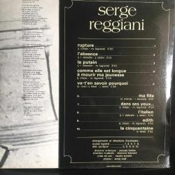 Serge Reggiani - Serge Reggiani / LP / 1971 France / *Pop*