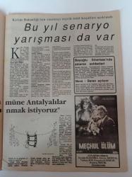 Sinema Gazetesi - 24 Ağustos 30 Ağustos - Türk Sinemasına 1 Milyarlık Ödül Desteği - Sıra Bush''ta - Brocka Filipinler'deki Sancılı Süreci Anlatıyor- Bir Aşk Dört Nikah - Altın Portakal - Oğuzhan Tezcan