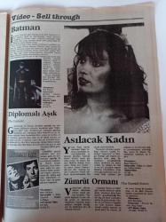 Sinema Gazetesi - 17 23 Ağustos - Asılacak Kadın - Zümrüt Ormanı - Müjde Ar Fotoğrafı - My Love - Midnight Spy- Türk Lokumu -Sezonun İlk Okunu Patrick Bergin Atıyor - Bakırköy İncirli Yeniden - Adile Naşit Kültür Ve Sanat Merkezi - Şişli Kent- Hakan Algül - Çingeneler Zamanı