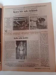 Sinema Gazetesi - 24 30 Aralık 1990 - Sayı 67 - Ghost Filmi - Patrick Swayze  Whoopi Goldberg Fotoğrafı - Kara Bir Aşk Öyküsü - Mavi Savaşçı- Kaba Seks Kedisi - Captain America