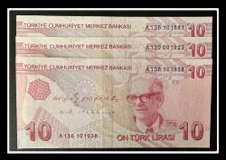 ***….10 TÜRK LİRASI….***   *ATATÜRK ve CUMHURİYET SERİSİ* (TCK1923 / HEPSİ ÇİL+++)